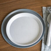 Koziol Plytký tanier CONNECT PLATE, 25,5 cm, koralová