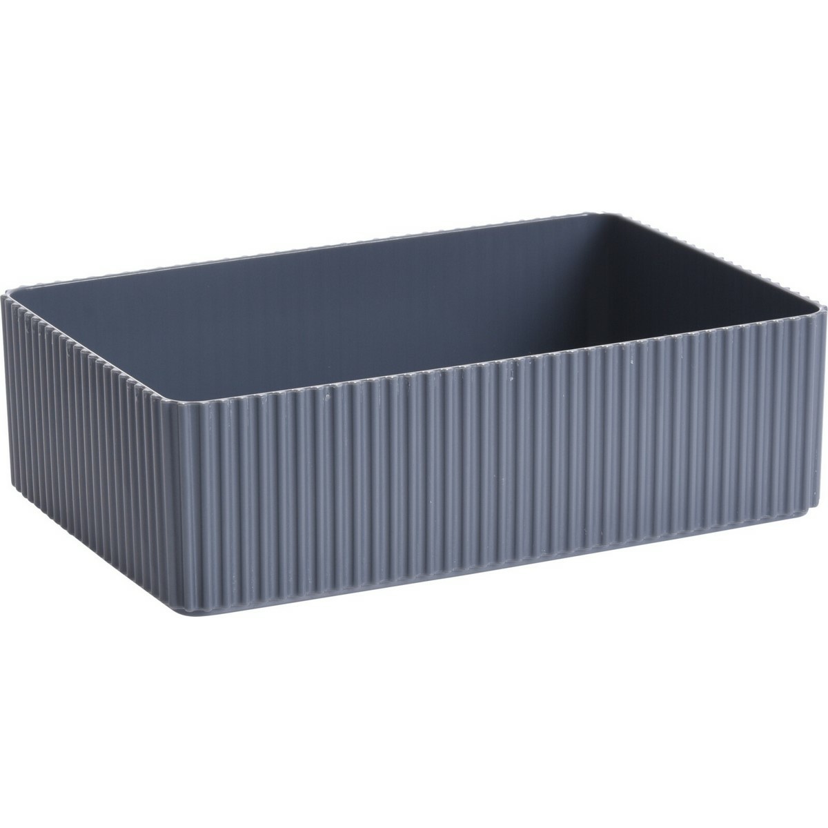 Stripe kozmetikai szervező szürke, 21 x 6 x 14 cm, szürke