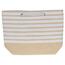 Plážová taška Stripes 52 x 38 cm, žltá
