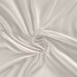 Простирадло Kvalitex Satin на гумці, біле, 80 x 200 см