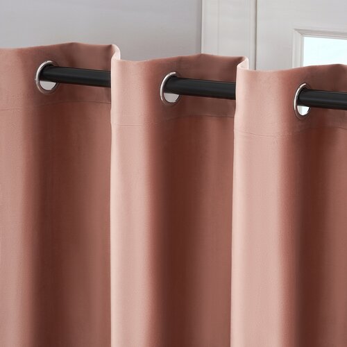 Draperie blackout 4Home Manila roz , 150 x 250 cm
