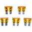 Sixtol Komplet nožnih avtomobilskih varovalkMECHANIC FUSE SET 5A, 100 kos