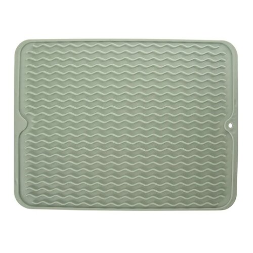 Orion Geschirrabtropfer 40 x 30,5 x 0,5 cm Gummi, grün