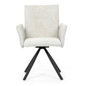 Set de scaune de sufragerie cu mecanism deîntoarcere DCH-W1117 CRM2, 2 buc.