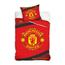 Pościel bawełniana Manchester United, 140 x 200 cm, 70 x 80 cm