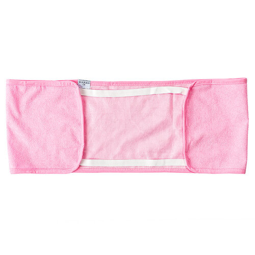 Vízhatlan alátét pelenkázó pultra, rózsaszín, 25 x 100 cm