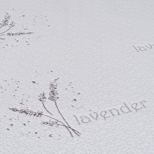 4Home Lavender Undurchlässiger Matratzenschoner mit Gummi, 60 x 120 cm