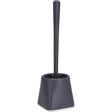 WC set Rumba antracit, silikonska krtača, 11 x36,5 cm