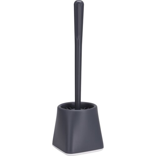 WC set Rumba antracit, silikonska krtača, 11 x36,5 cm