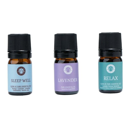 Aromaterapija za spanje, eterično olje 5 ml vtrdni magnetni darilni škatlici