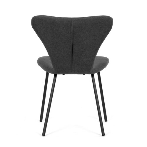 Zestaw krzeseł do jadalni CT-S8010 GREY2, 2 szt.