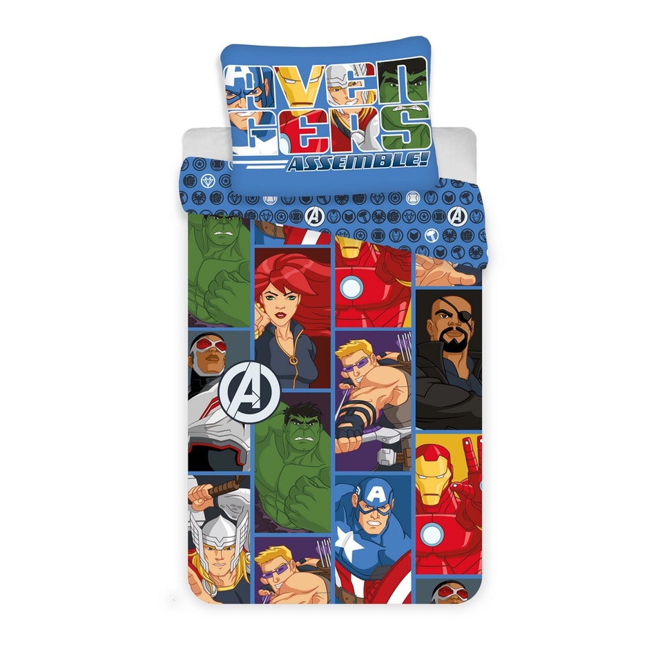 Obrázok Jerry Fabrics ložní povlečení - Avengers D3 (8592753019894)