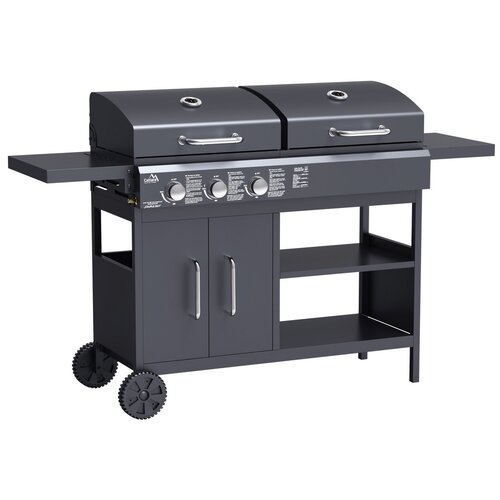 Cattara 13042 Grill kombinowany 2w1 Couple, 159 x 102 x 49 cm