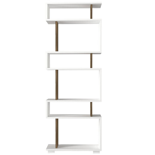 Bloc de bibliotecă White Walnut