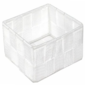 Compactor Úložný organizér do zásuvky S TEX, 12 x 12 x 7 cm, biela
