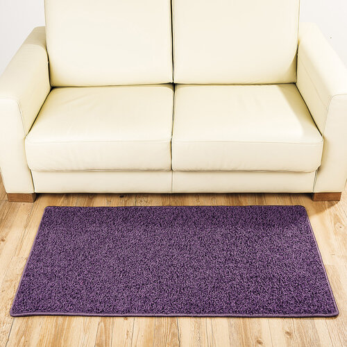 Kusový koberec Elite Shaggy fialová, 60 x 110 cm
