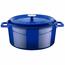 LAVA Metal Litoželezna posoda premer 32 cm, modra,9,8 l