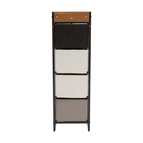 Komoda z szufladami z tkaniny HAZEL TYP 1, brązowy