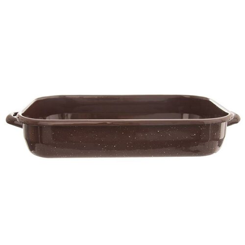 Orion emajlirana pekač Brown, 37,5 x 24 x 7 cm