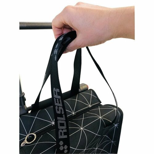 Rolser Nákupní taška na kolečkách BMik Star Logic RG, černo-bílá
