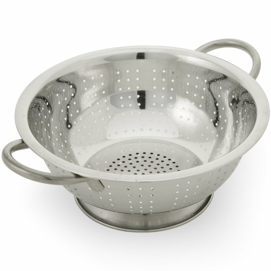 Tescoma Nerezový cedník s podstavcem GrandCHEF, 28 cm