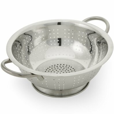 Tescoma Edelstahlsieb mit Boden GrandCHEF Durchmesser 28 cm