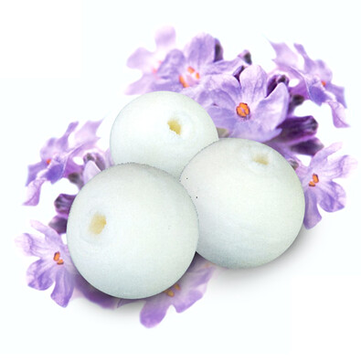 Kulki na mole biały