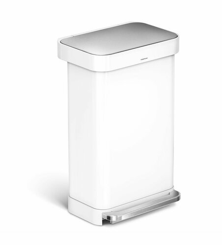 Simplehuman Pojemnik na pedały 45 l, biały