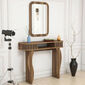 Dekorativer Tisch Damla Walnut