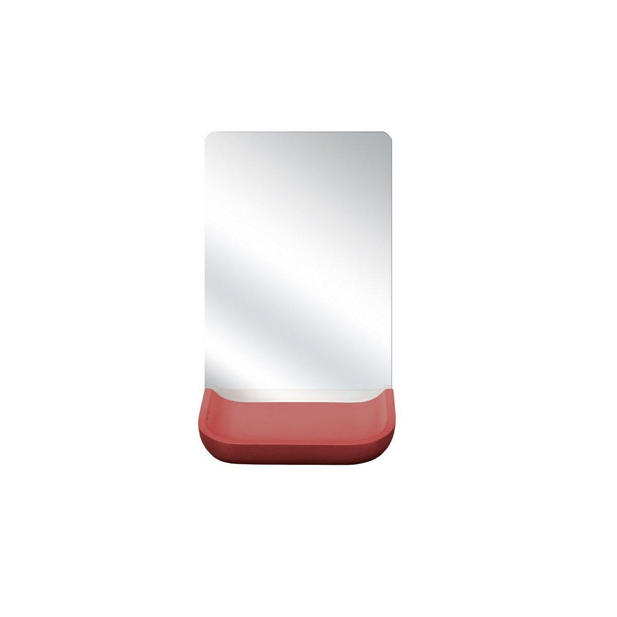 Kleine Wolke Zvětšovací kosmetické zrcadlo Tray, růžová