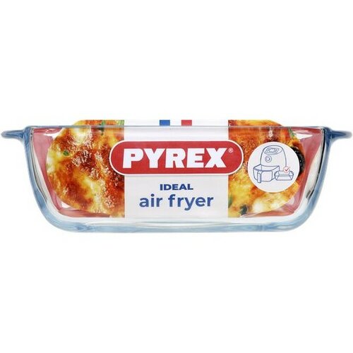 Pyrex kvadratna posoda za pečenje Air Fryer 1 l, 20 x 17 x 6 cm