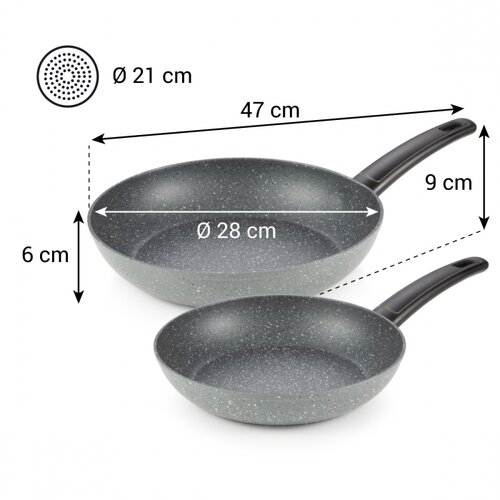 Tescoma FineLINE 2-részes serpenyőkészlet, 24 és 28 cm, L termék 2. képe