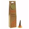 Set of 12 Patchouli scented organic incense stickswith ceramic holder