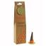 Set of 12 Patchouli scented organic incense stickswith ceramic holder