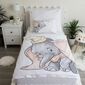 Dziecięca pościel bawełniana do łóżeczka Dumboszary, 100 x 135 cm, 40 x 60 cm