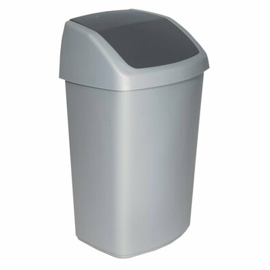 Coș de gunoi Curver Swing 50 L, gri