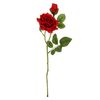 Rózsa művirág, piros, 46 cm