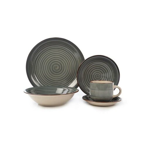 Banquet 30-teiliges Esstischset Spiral Blue
