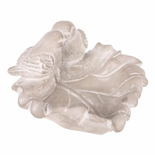 Beton madáretető Leaf, szürke , 21 x 17 x 9 cm