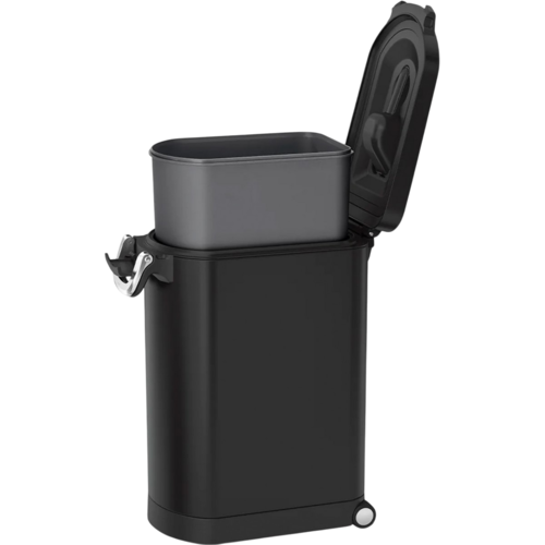 Simplehuman Pojemnik na suchą karmę zzabezpieczeniem 30 l, czarny matowy