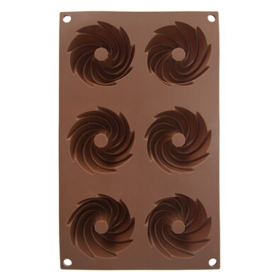 Orion Silikonska forma za venčke, rjava