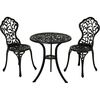 Vrtni bistro set Kaira, 3 kos