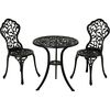 Zahradní bistro set Kaira, 3 ks