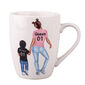 Altom Porzellanbecher Queen - Boy, 300 ml