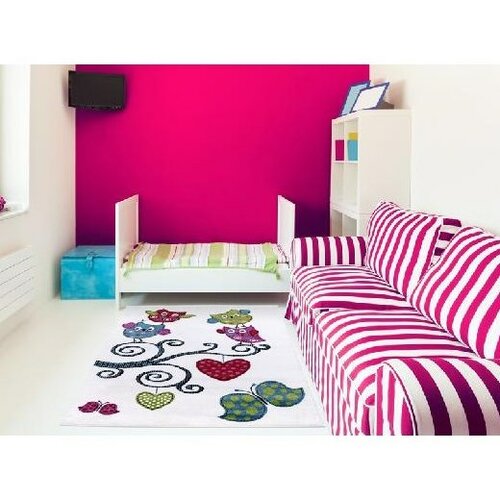 Covor pentru copii Kids 420 White, 120 x 170 cm