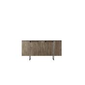 Schrank Luxe Walnut and Silver