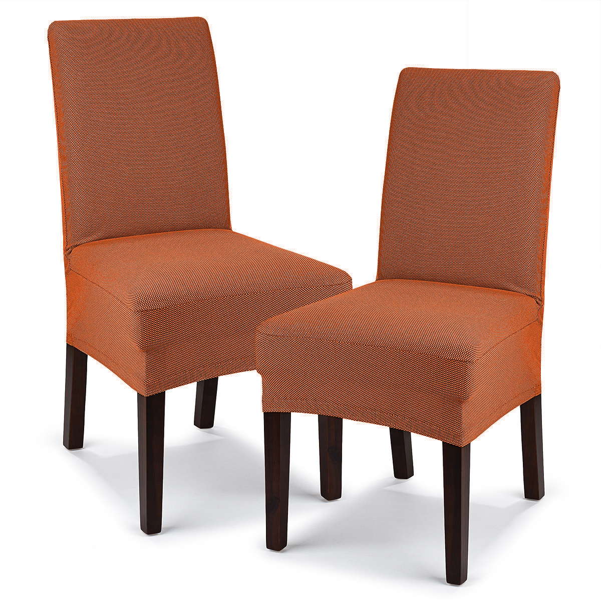 4Home Husă elastică scaun Comfort teracota, 40 – 50 cm, set 2 buc 4Home