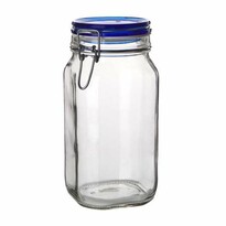 Doză borcan cu capac Banquet Fido Blue 1,5 l Doză borcan cu capac Banquet Fido Blue 1,5 l
