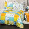4Home Patchwork blue krepp ágyneműhuzat