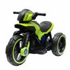 Baby Mix Elektryczny motocykl dla dzieci Police,zielony